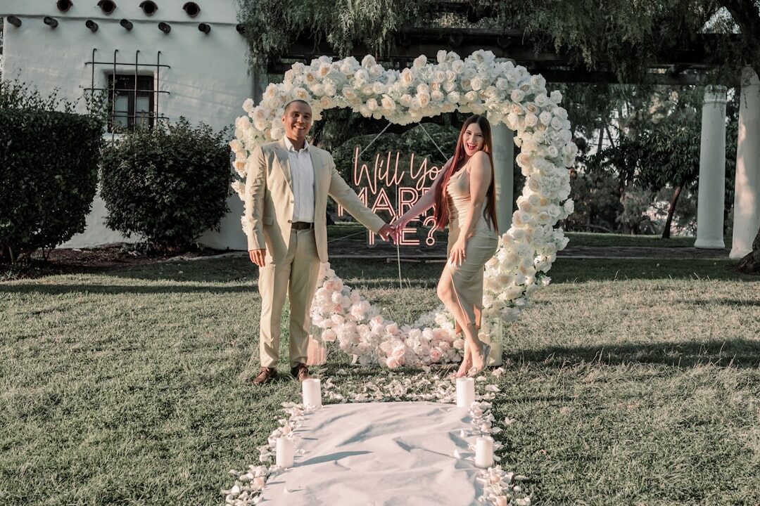 celebrity couple walking red carpet
