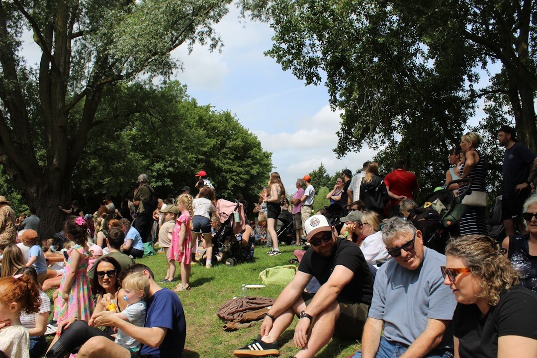 outdoor gathering