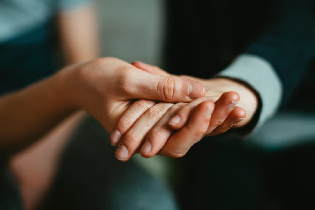 two people shaking hands